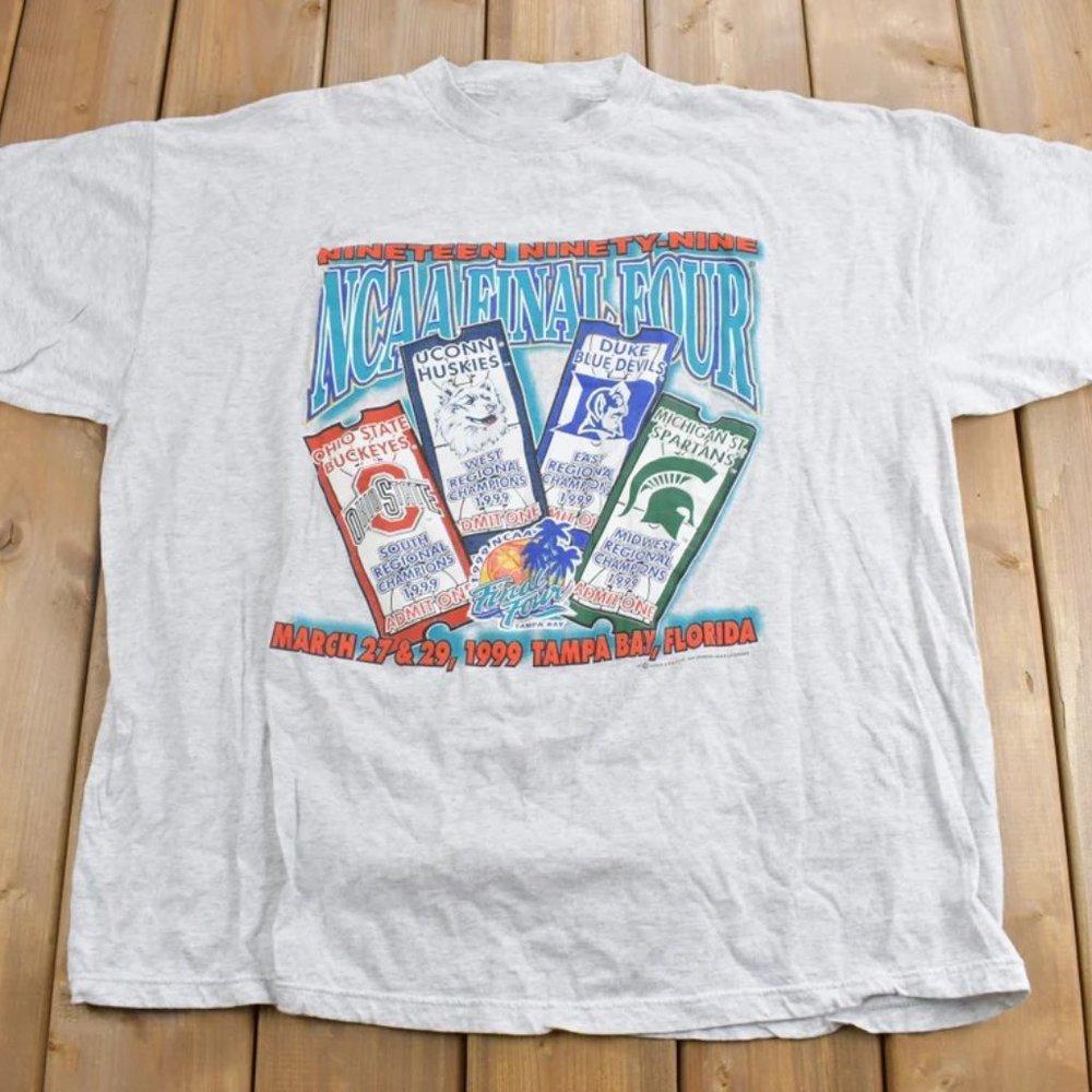 1999 Final Four Logo Athletic TShirt Final Four Unisex TShirt